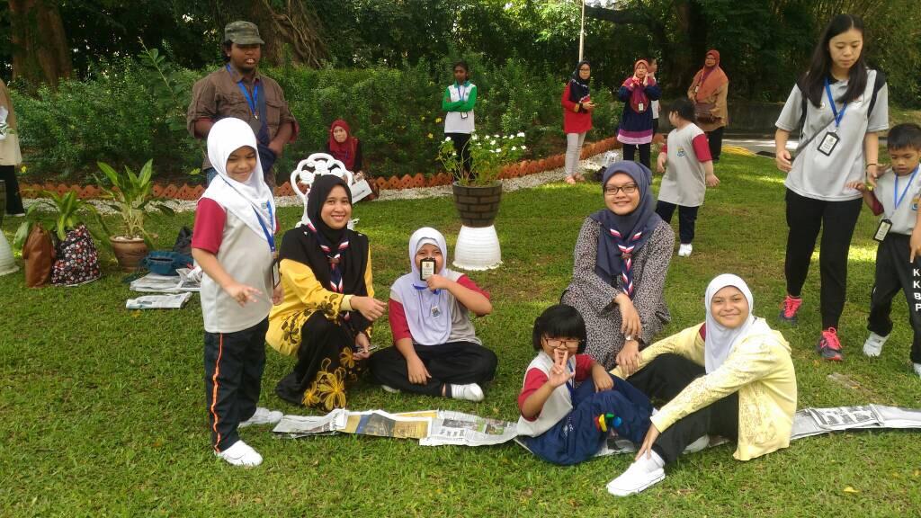 Lawatan Dari Sekolah Kebangsaan Pasukan Polis Hutan, Perak.
