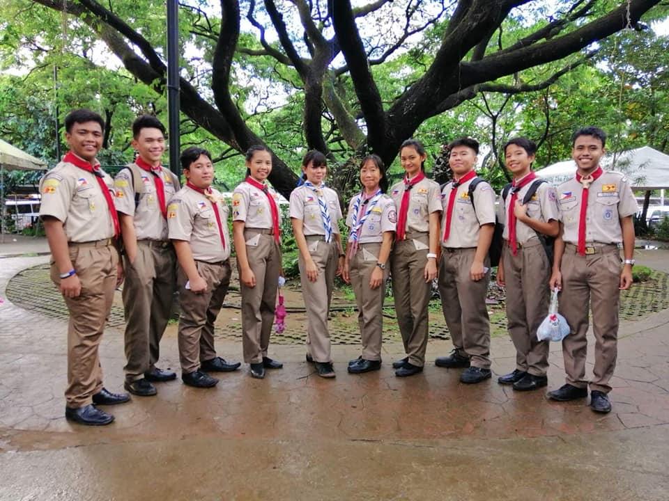 Boy Scout of the Philippines Celebrating the  International Day of Peace 