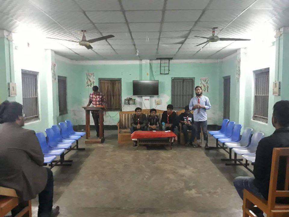 Squire Orientation  had been done in different residence Hall at Bangladesh Agricultural University 