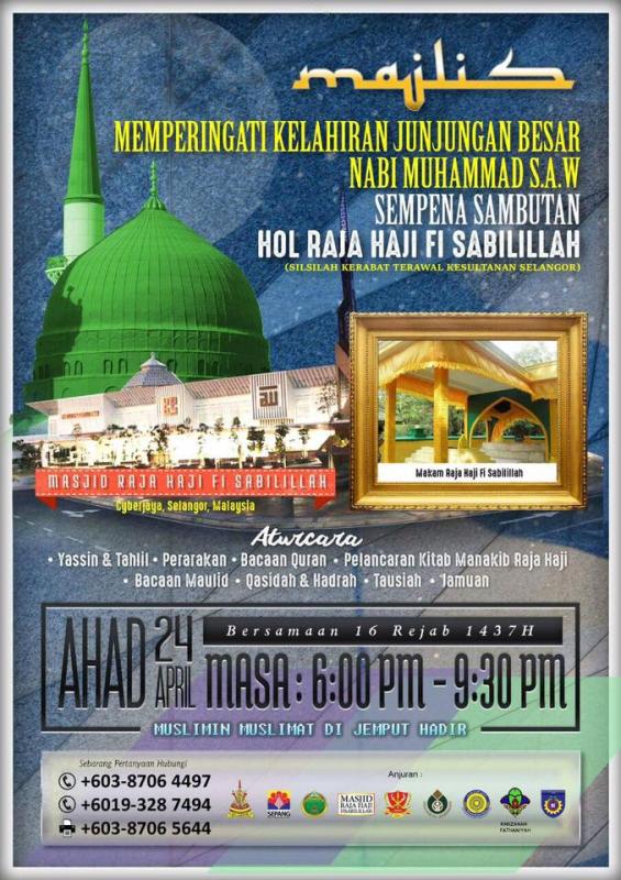 program memperingati junjungan besar Nabi Muhammad S.A.W