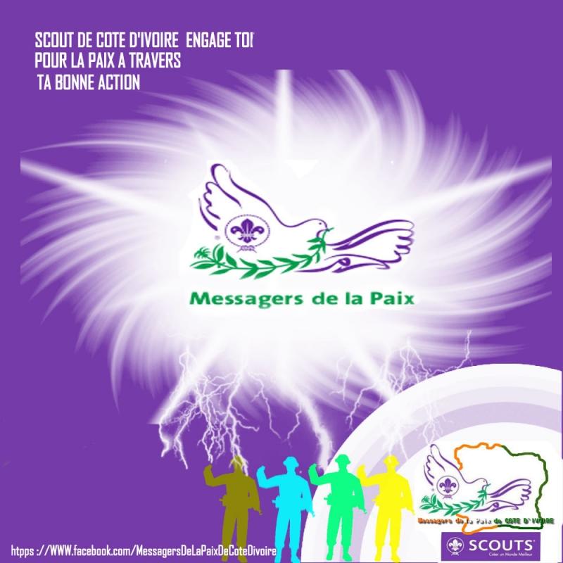 Les scouts de la Cote d'Ivoire s'engagent dans la paix