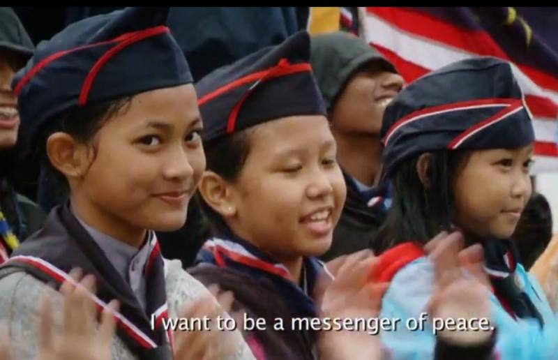 Saya ingin menjadi Duta Perdamaian