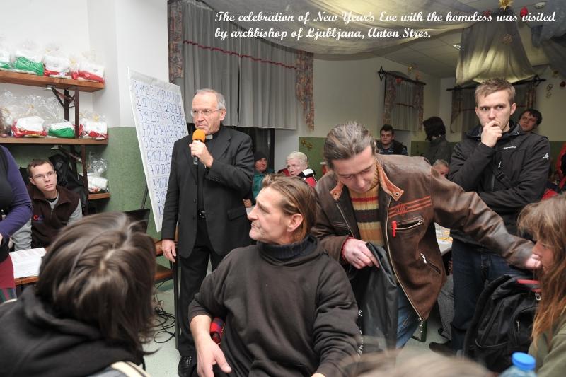 New Year's Eve with the homeless