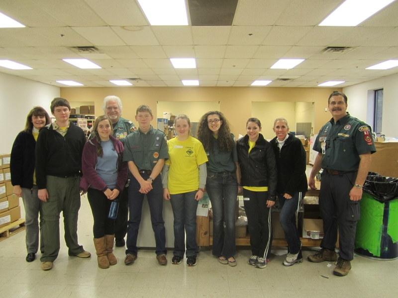 Crew 87 "Sorting and Packing Medical Supplies for Countries in Need"