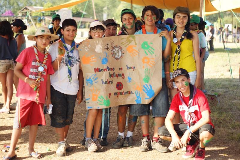 Mensajes de Paz en Jamboree Nacional