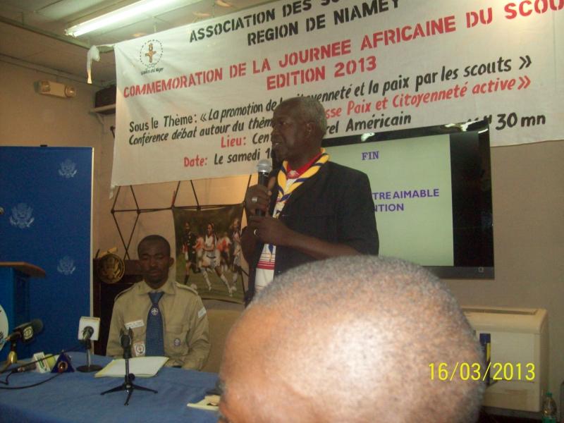 Conference Débat au centre culturel américain" jeunesse, paix et citoyennet" active"