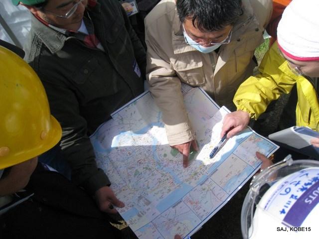 Para Pramuka Jepang membuat perbedaan dengan kesiapan mereka pada saat bencana alam