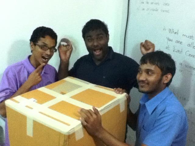 "We Care" Donation project ; SEN class donation