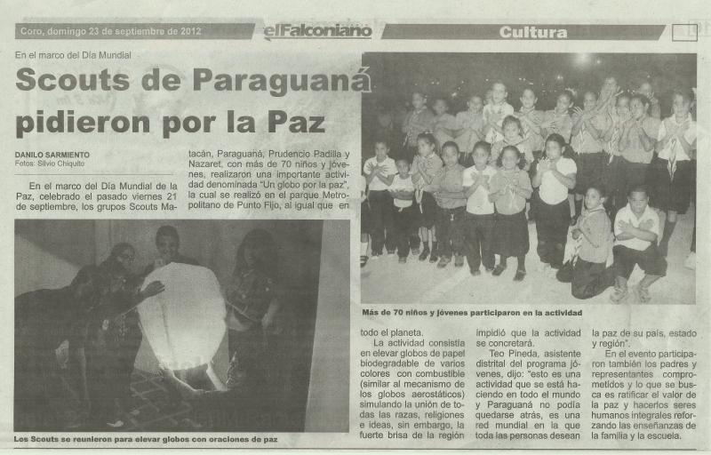 Un Globo por la Paz 
