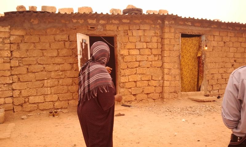 مشروع توزيع لحوم على بعض العائلات المحتاجة في مدينة بنغازي