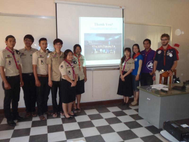 Promoting a culture of volunteering to Cambodian youth