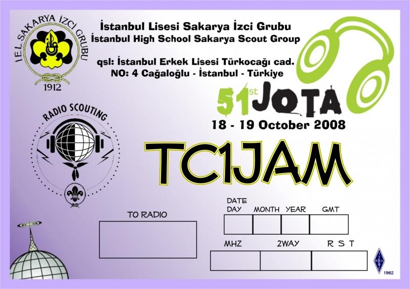      TC1JAM İSTANBUL LİSESİ SAKARYA İZCİ GRUBU / SAKARYA GUİDE AND SCOUT GROUP  