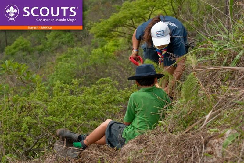 Servicio de los Scouts de Nayarit, en la inundaciones de Xalisco.