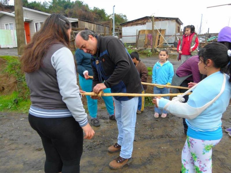 Un día Frió, scout al servicio