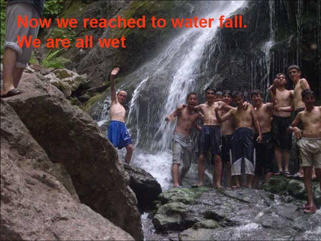 A PRESENTATİON TO LAND OF ADVENTURE PROJECTS AT 2005 a WALK ALONG A CREEK