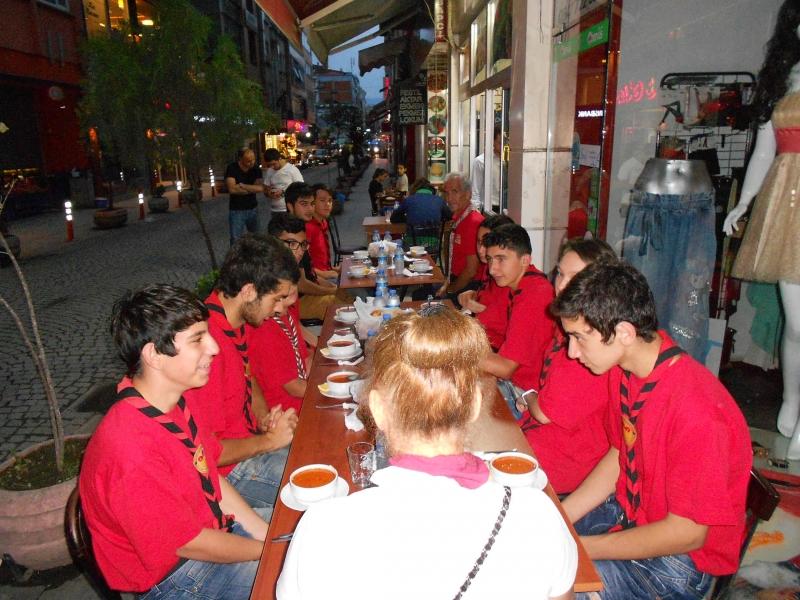 KNOCK THE DOOR AND SAY MERHABA HELP TO NEEDY FAMİLİES BY  SCOUTS OF GİRESUN LYCEUM