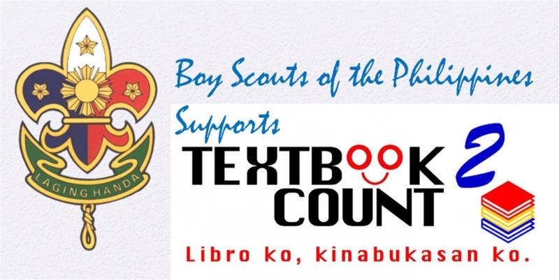 Boy Scouts of the Philippines (BSP) served in G-Watch National Textbook Count 2