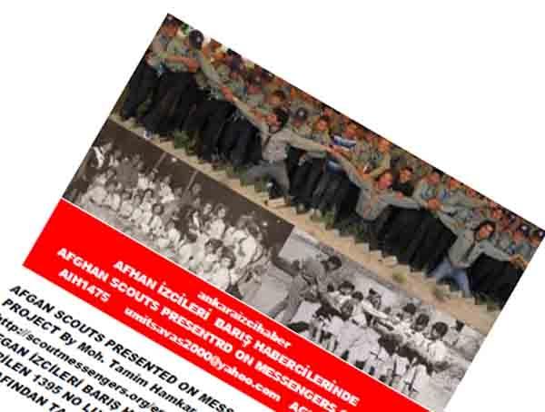 WHAT CAN YOU DO TO KNOW SCOUTING IN AFGHANISTAN