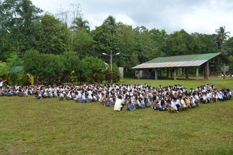 DNHS Scouts and BSP-Emergency Service Corps w/DNHS Red Cross members serve as rescuers.