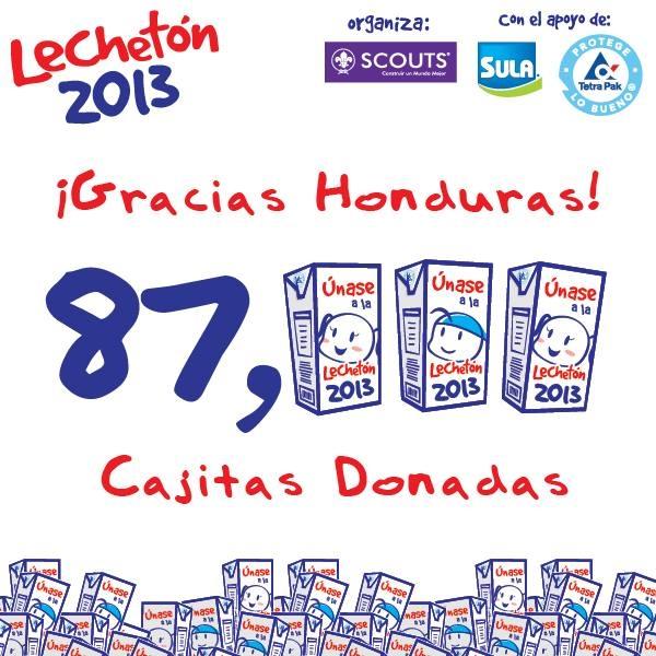 Lechetón Scout 2013
