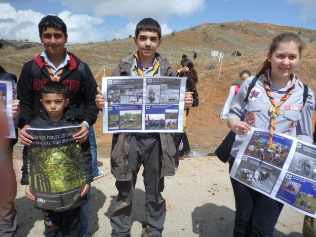 TO MAKE A GREEN BELT TO GREATER ANKARA TURKİYE