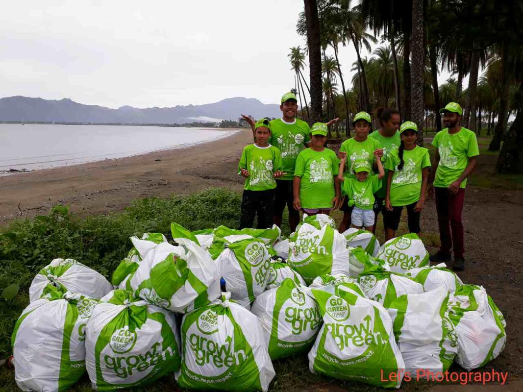 Wailoaloa Beach Clean Up Project By Rotaract Club 