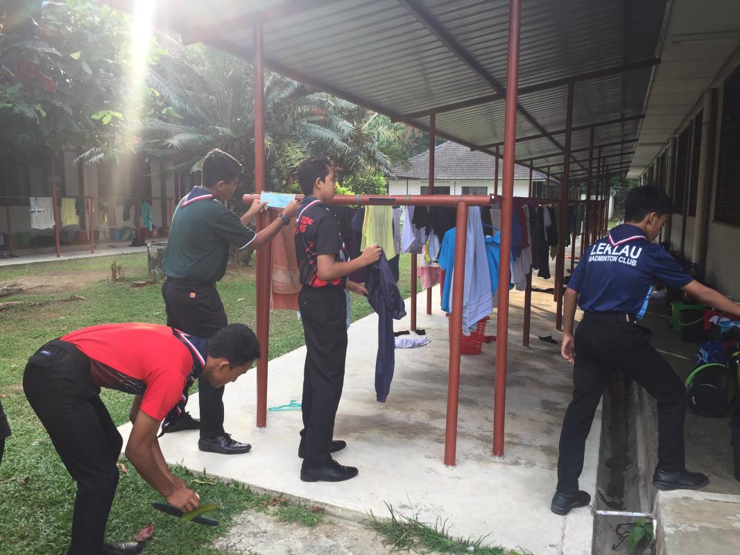 Messenger Of Peace Community Service At Boys'Dormitory(MRSM Balik Pulau)