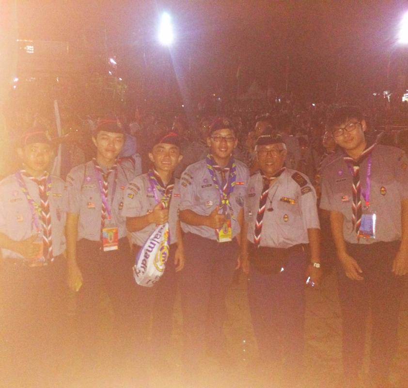 Malam kebudayaan with scout all around the world!