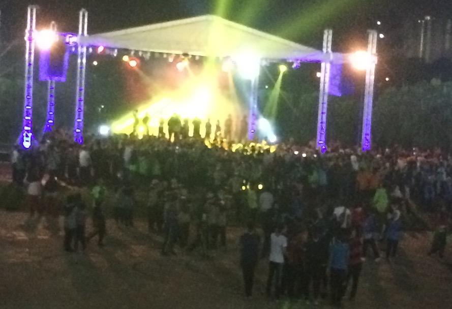 Crazy night and concert with scouters!