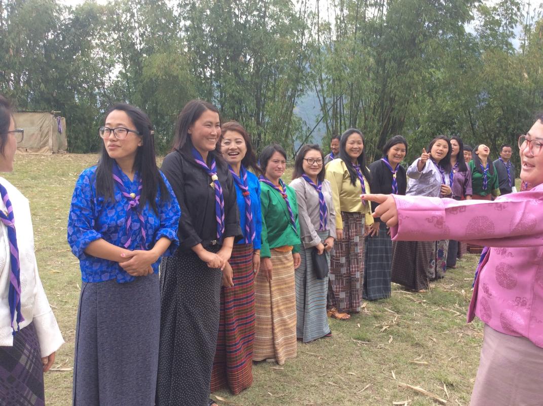 CBS members provide their services during spiritual retreat camp