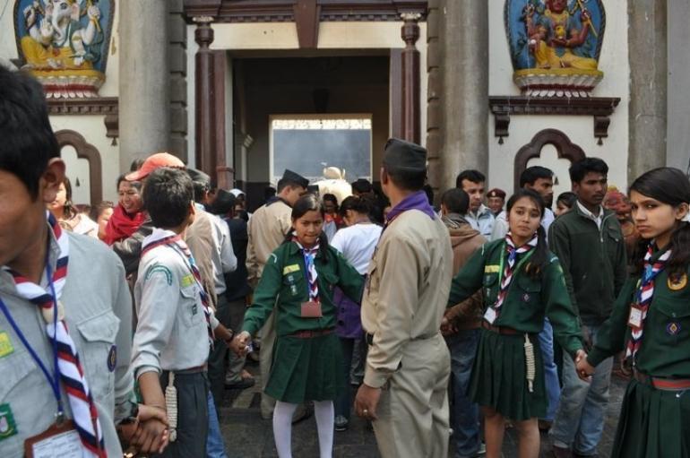 assist people for worship