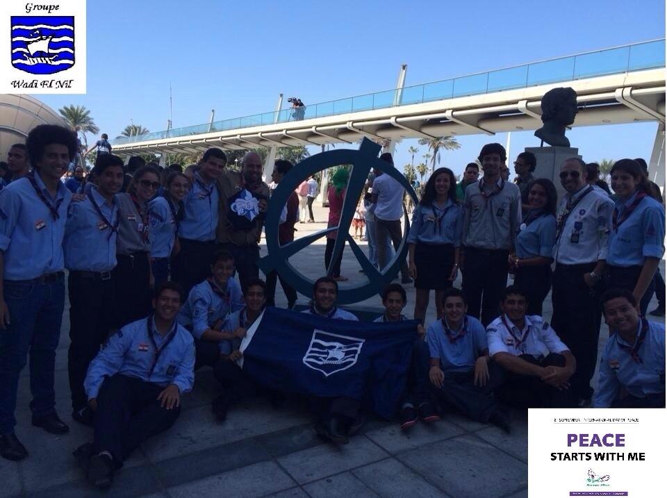 International peace day in EGYPT