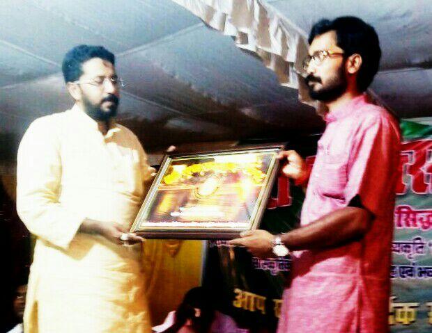 Happy news for my team smile roti bank  to budh ratan award give it to chairman  nagar panchayat shidharatnagar