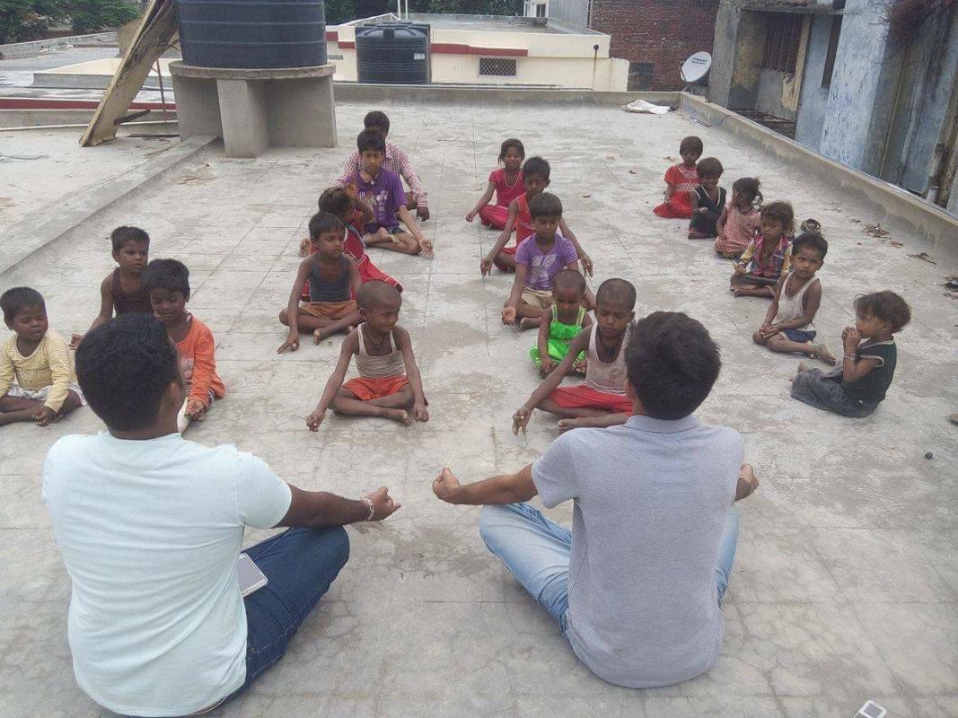 Yoga for poor  childrens