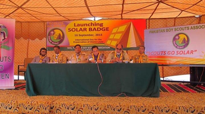 Scouts Go Solar Launch in Pakistan 