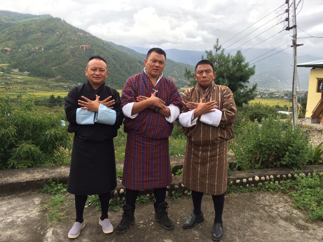 Messenger for Peace for alcohol dependents   at the Rehabilitation Center, Paro 