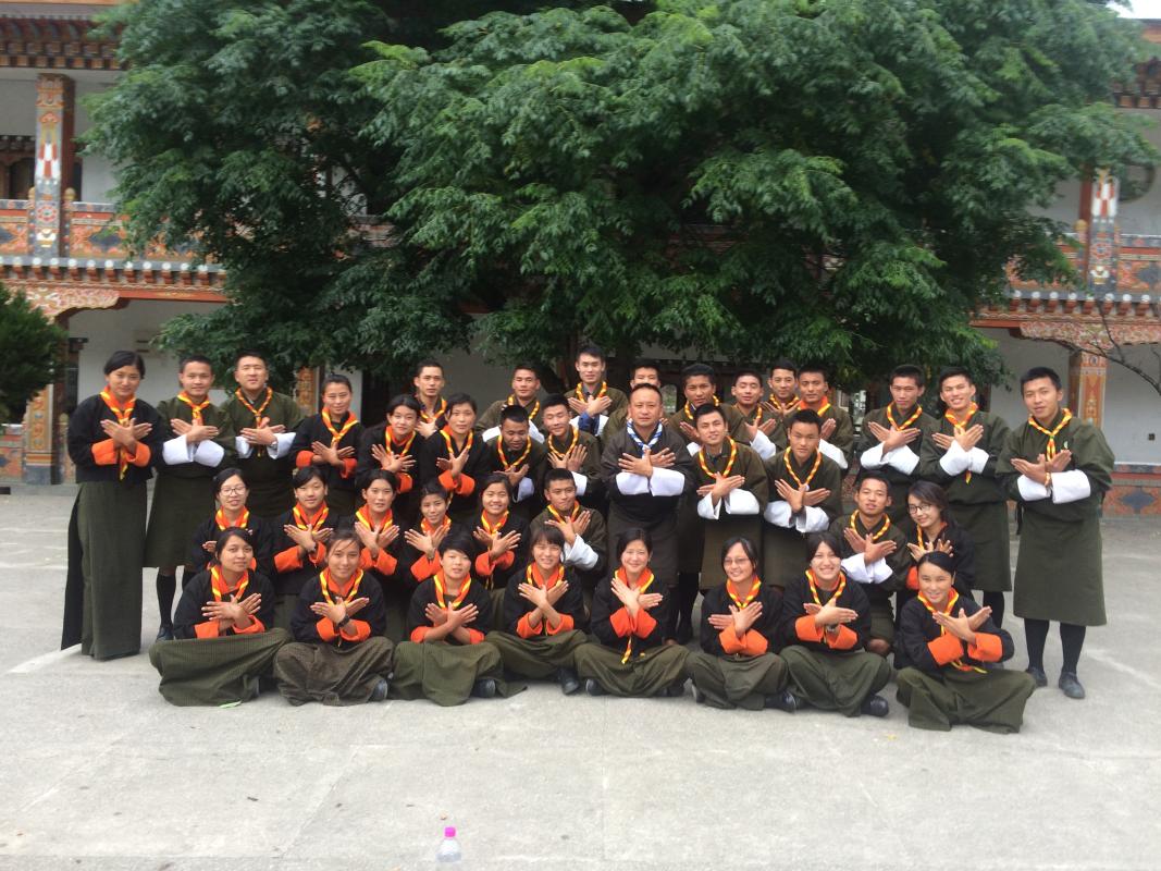 " Scouts of Bhutan" : " Messengers of Peace by 2018 "