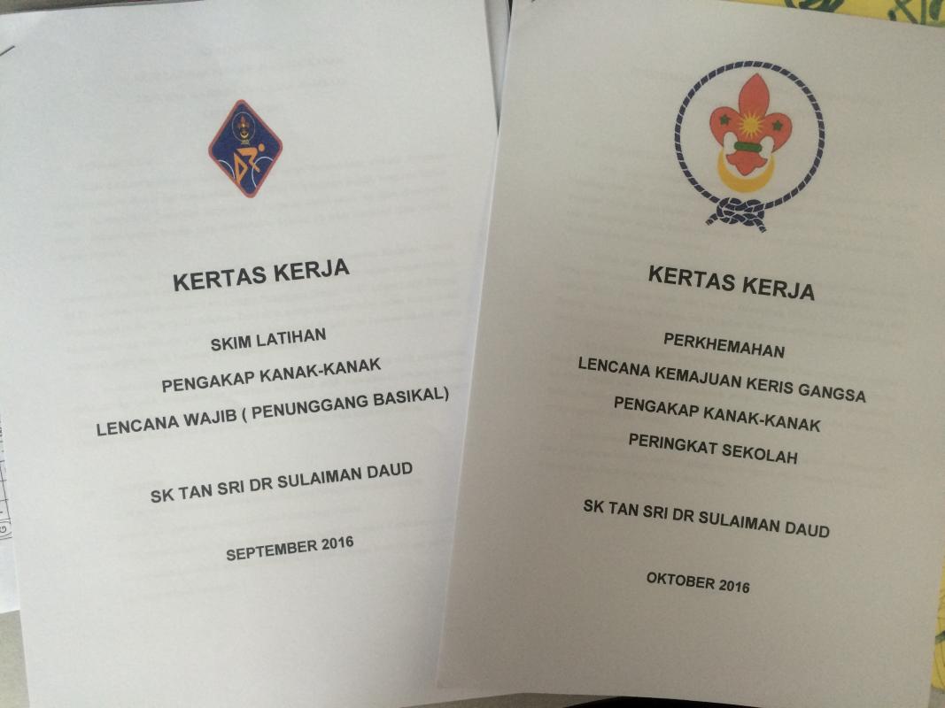 Mesyuarat Persatuan Pengakap SK TaSSuDa Ke-2