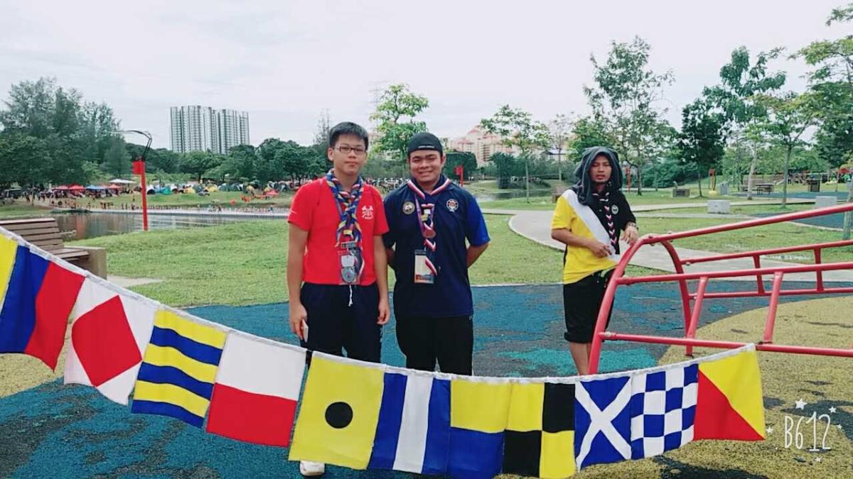 Learning sea scout's flag in JMKL13
