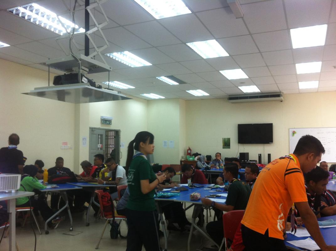 Latihan bagi Kursus Koordinator MoP