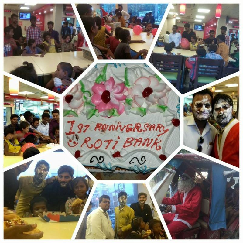 Smile Roti Bank celebrated its anniversary 
