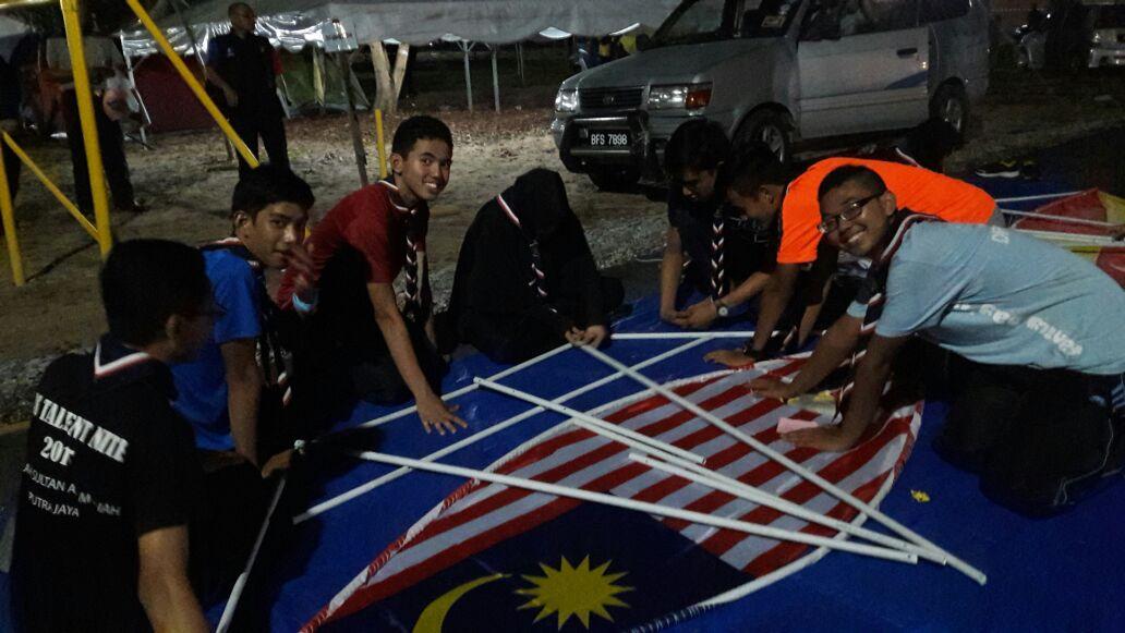 Pembinaan Pintu Gerbang Kontijen Selangor