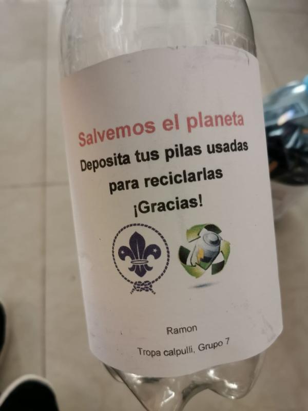 Disposicion responsable de baterias y equipo electronico