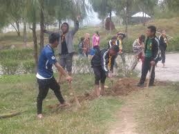 maintaining of tree saplings on 2 june