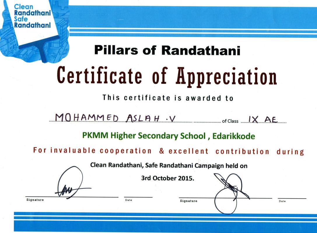 Participated in Cleaning Programme....!