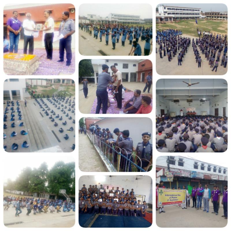 राज्य पुरस्कार तैयारी शिविर और पीस सप्ताह का शुभारम्भ।