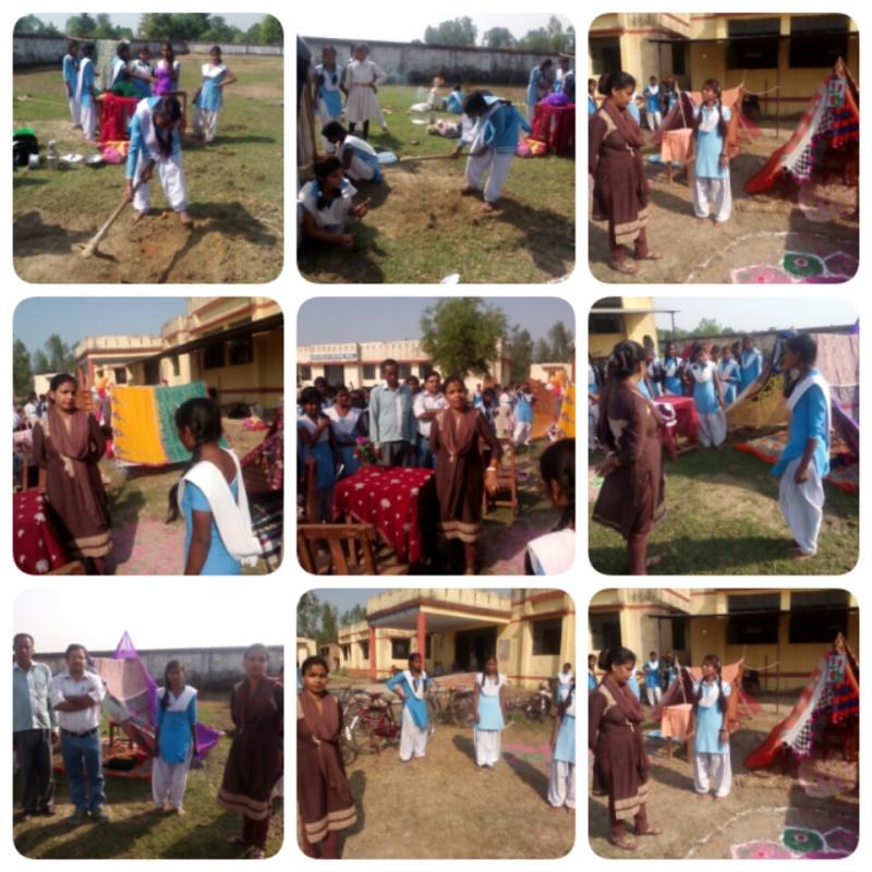 स्काउटिंग सामान्य जानकारी और तम्बू निर्माण प्रतियोगिता शिविर।