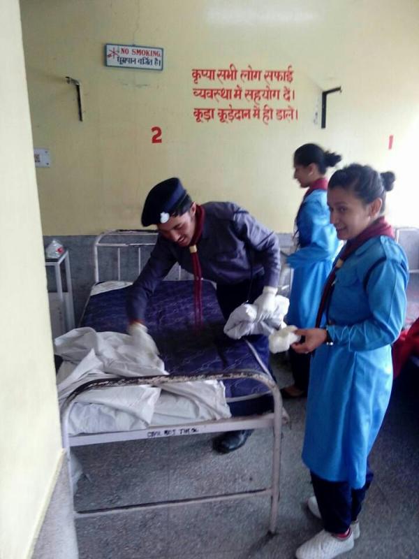 providing service in hospital