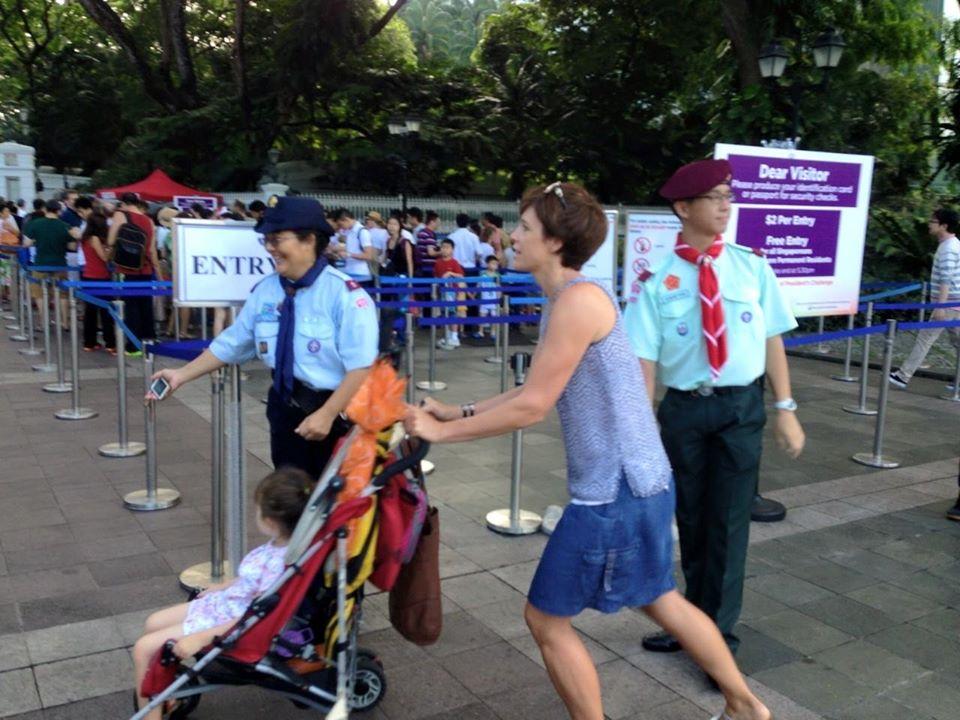 The President's Team: Chief Scout Hospitality Duty
