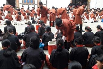 volunteerism in zhabdrung kuche